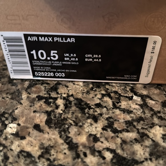 Nike air max pillar gray and Purple SneakersEUC 10.5 - Picture 15 of 15